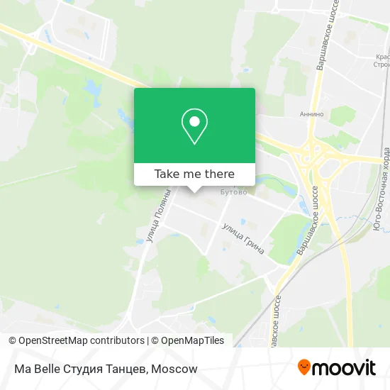 Ma Belle Студия Танцев map