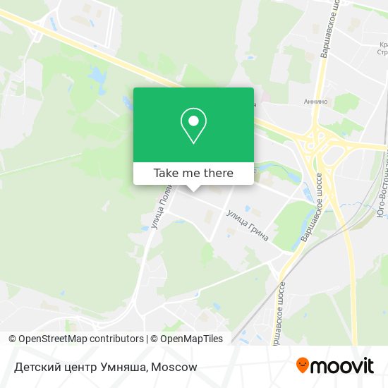 Детский центр Умняша map