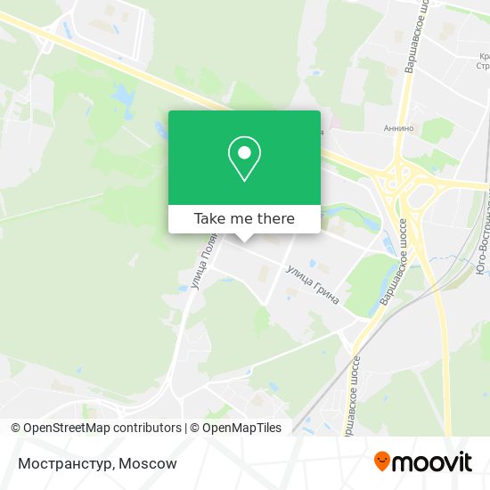 Мостранстур map