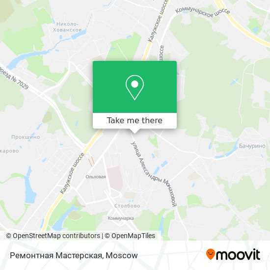 Ремонтная Мастерская map