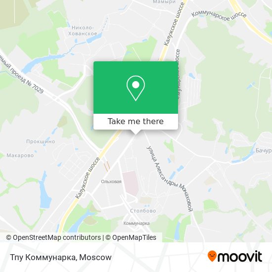 Тпу Коммунарка map