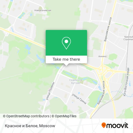 Красное и Белое map