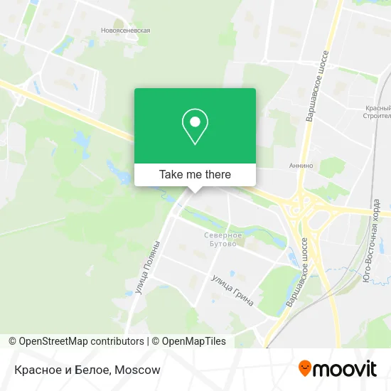 Красное и Белое map