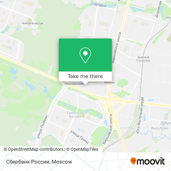 Сбербанк России map