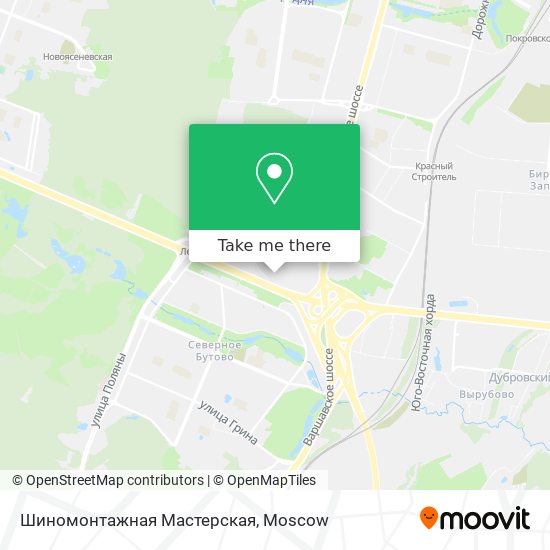 Шиномонтажная Мастерская map