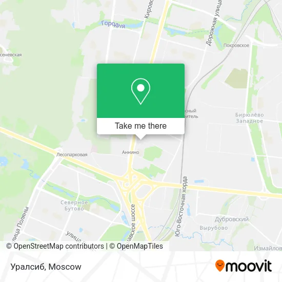Уралсиб map