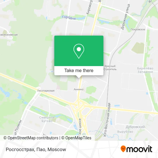 Росгосстрах, Пао map