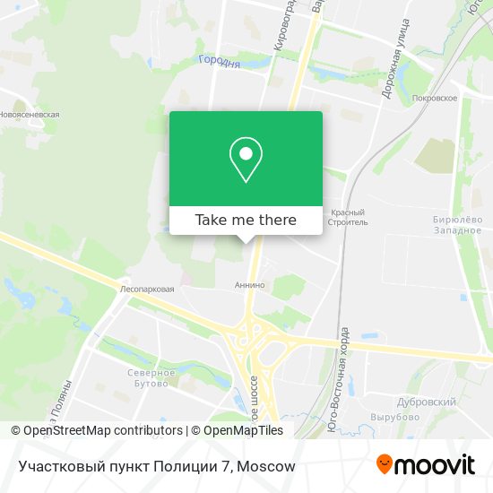 Участковый пункт Полиции 7 map