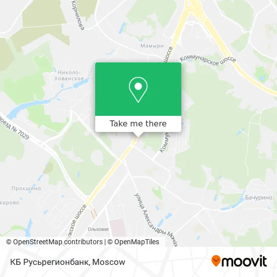 КБ Русьрегионбанк map