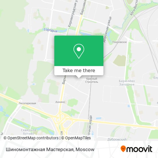 Шиномонтажная Мастерская map