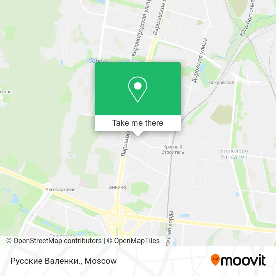 Русские Валенки. map