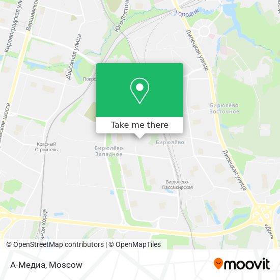А-Медиа map