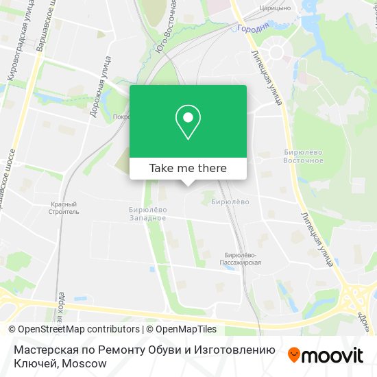 Мастерская по Ремонту Обуви и Изготовлению Ключей map