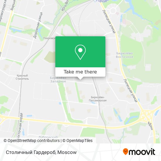 Столичный Гардероб map