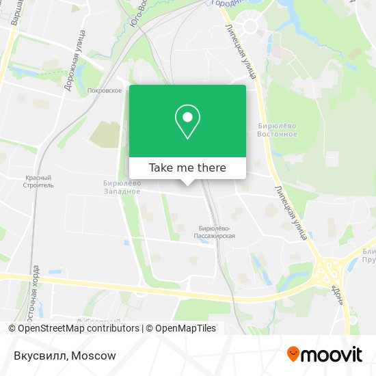 Вкусвилл map