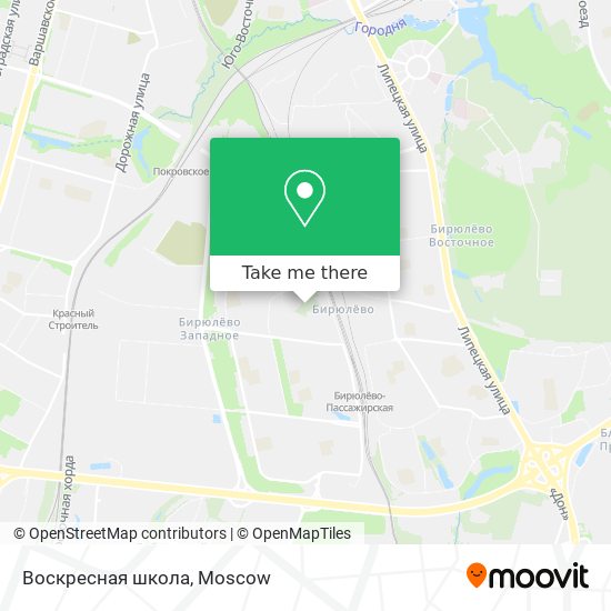 Воскресная школа map