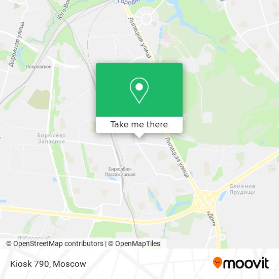 Kiosk 790 map