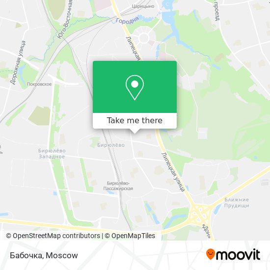 Бабочка map