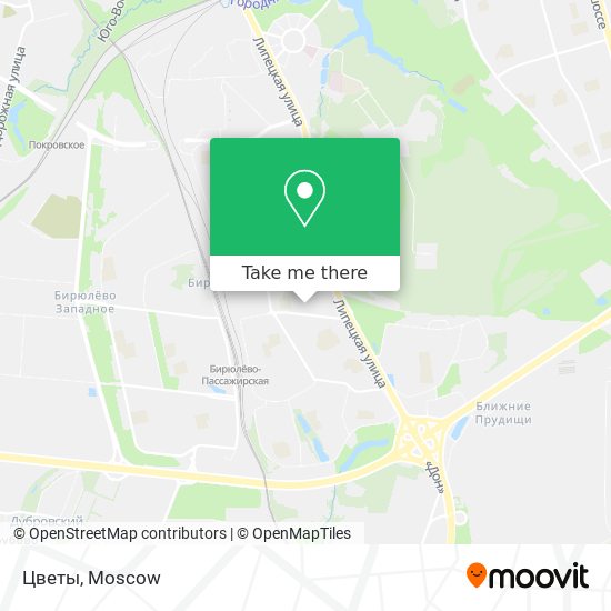 Цветы map
