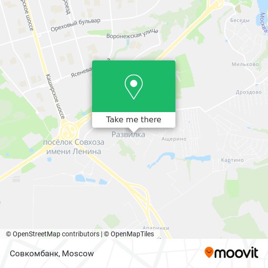 Совкомбанк map