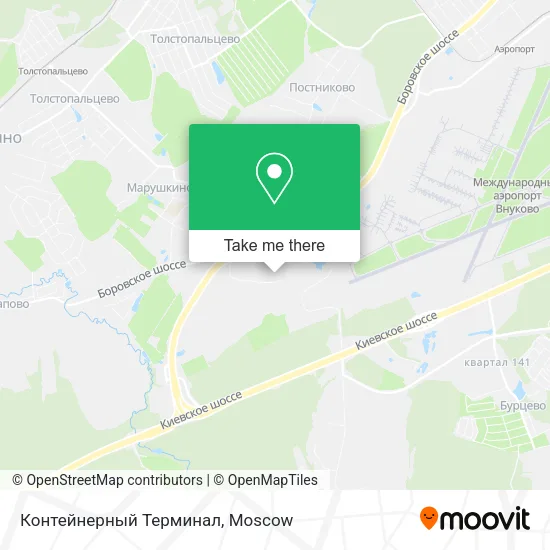 Контейнерный Терминал map