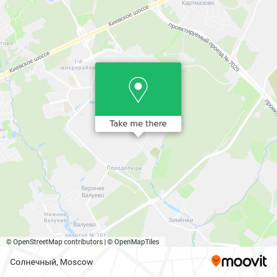 Солнечный map