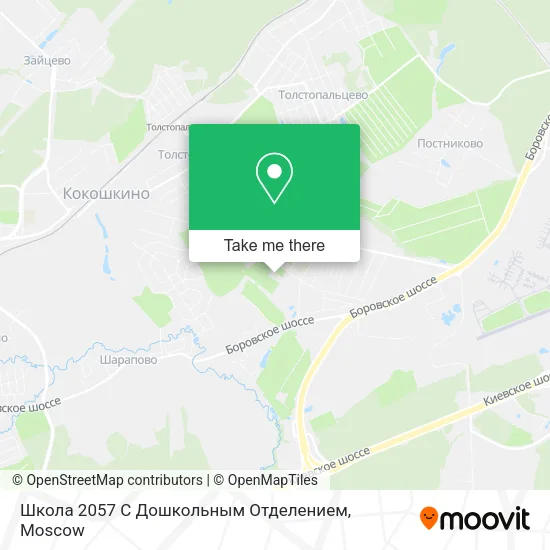 Школа 2057 С Дошкольным Отделением map