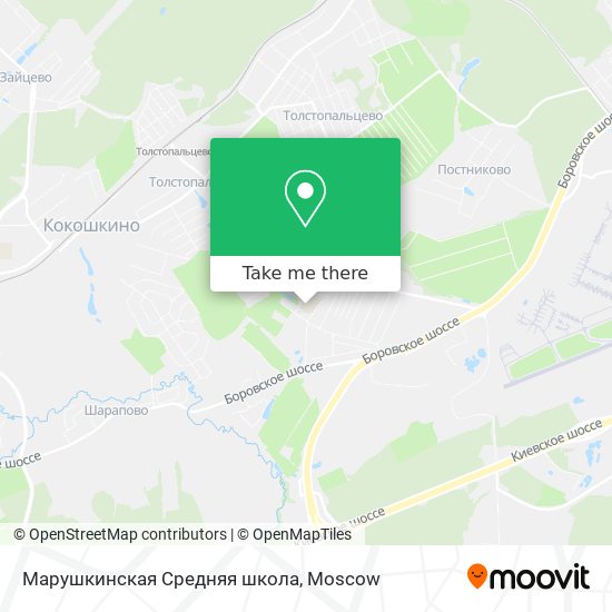 Марушкинская Средняя школа map