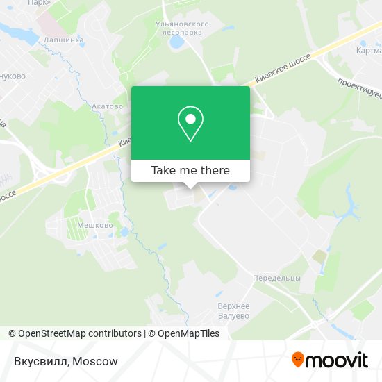 Вкусвилл map