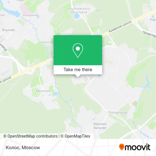 Колос map