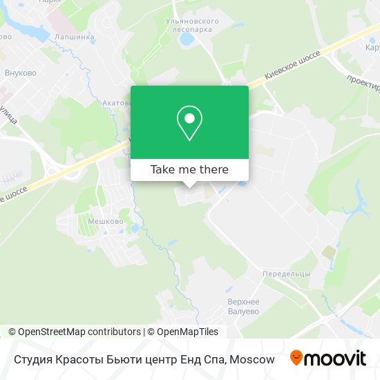 Студия Красоты Бьюти центр Енд Спа map