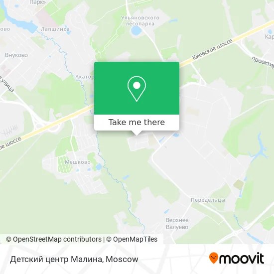 Детский центр Малина map