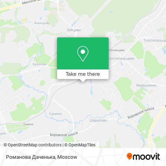 Романова Даченька map