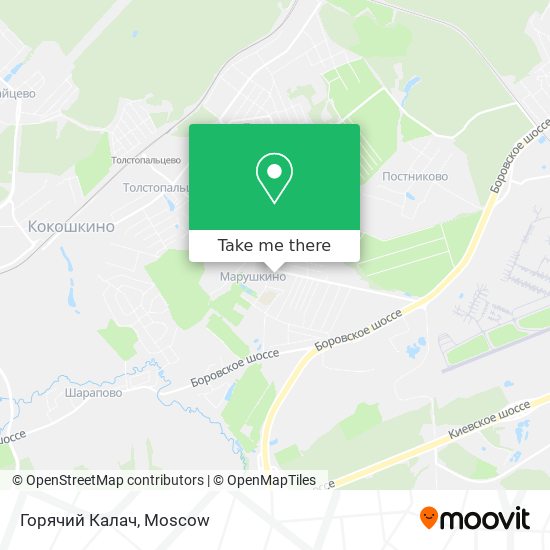 Горячий Калач map