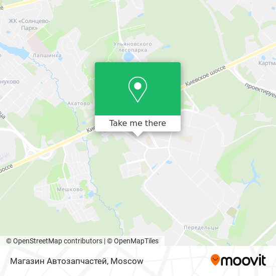 Магазин Автозапчастей map