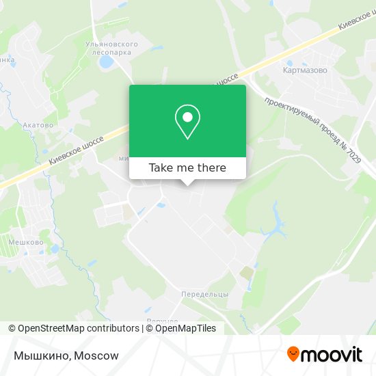 Мышкино map