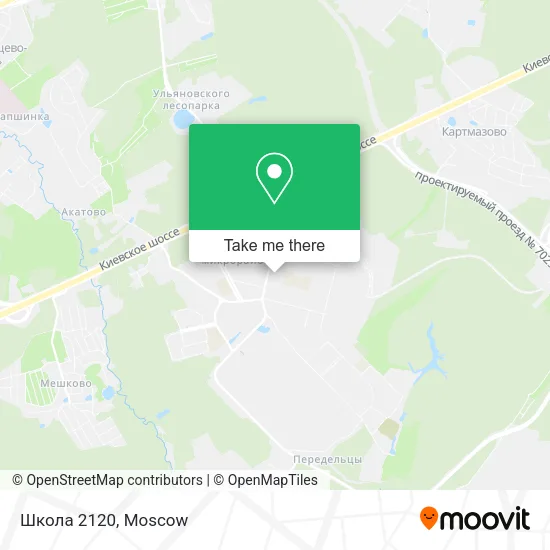 Школа 2120 map
