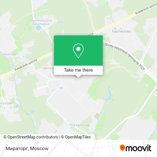 Мираторг map