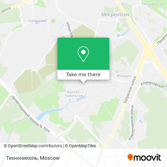 Технониколь map