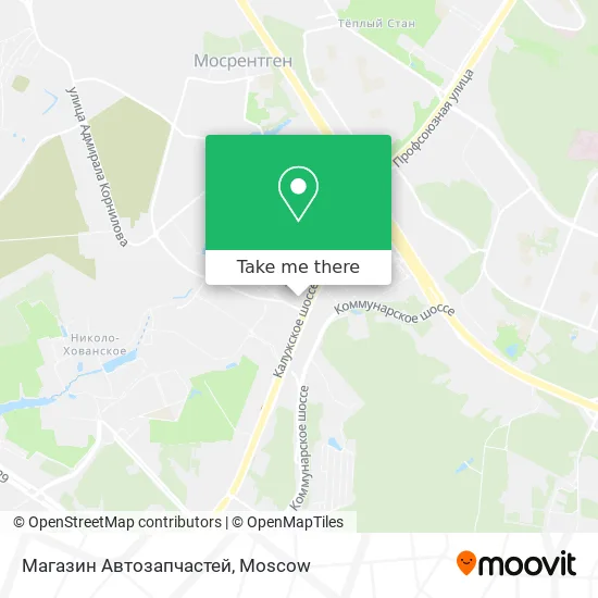 Магазин Автозапчастей map