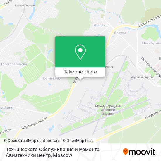 Технического Обслуживания и Ремонта Авиатехники центр map