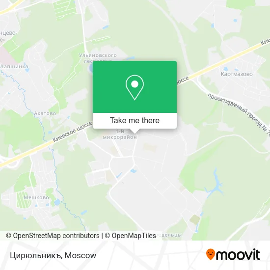 Цирюльникъ map