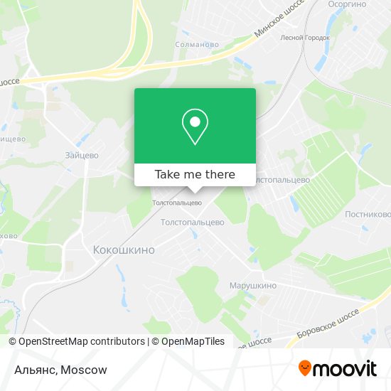 Альянс map