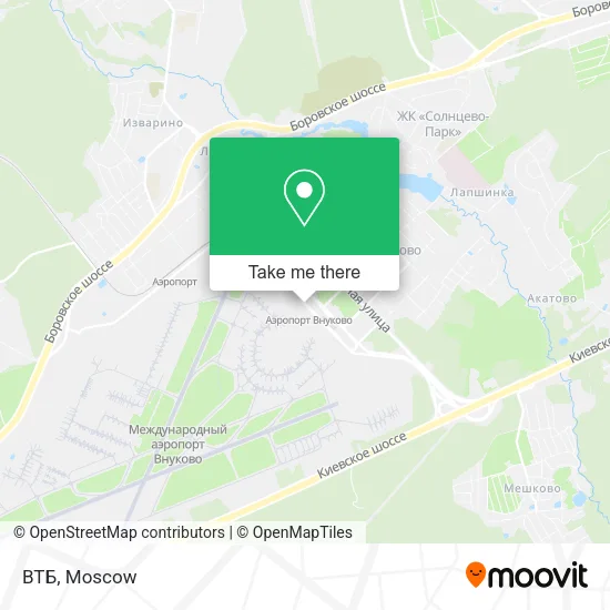 ВТБ map
