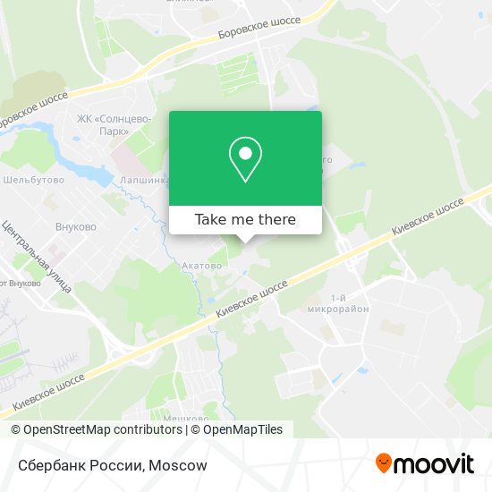 Сбербанк России map