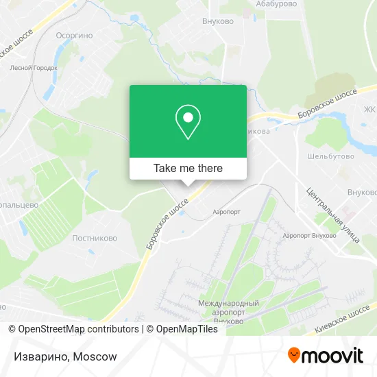 Изварино map
