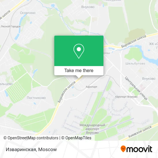 Изваринская map