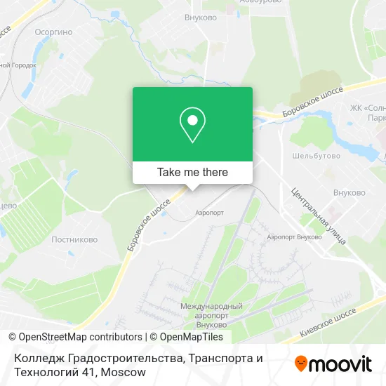 Колледж Градостроительства, Транспорта и Технологий 41 map