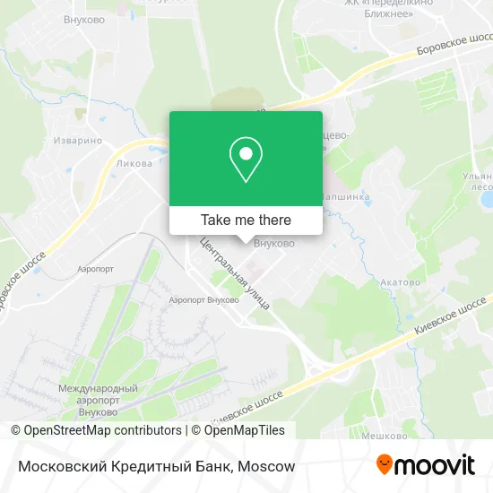 Московский Кредитный Банк map