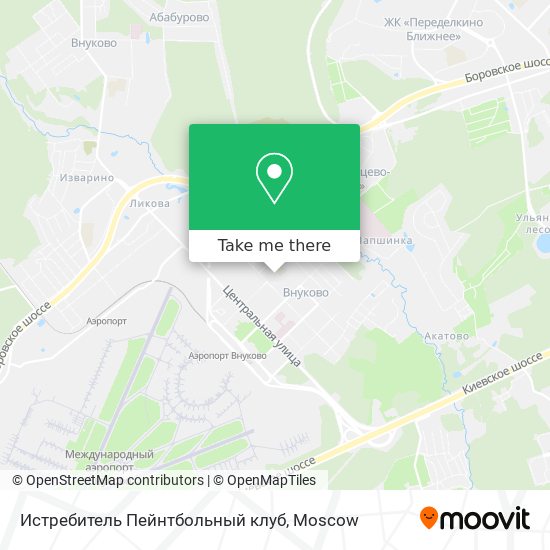 Истребитель Пейнтбольный клуб map